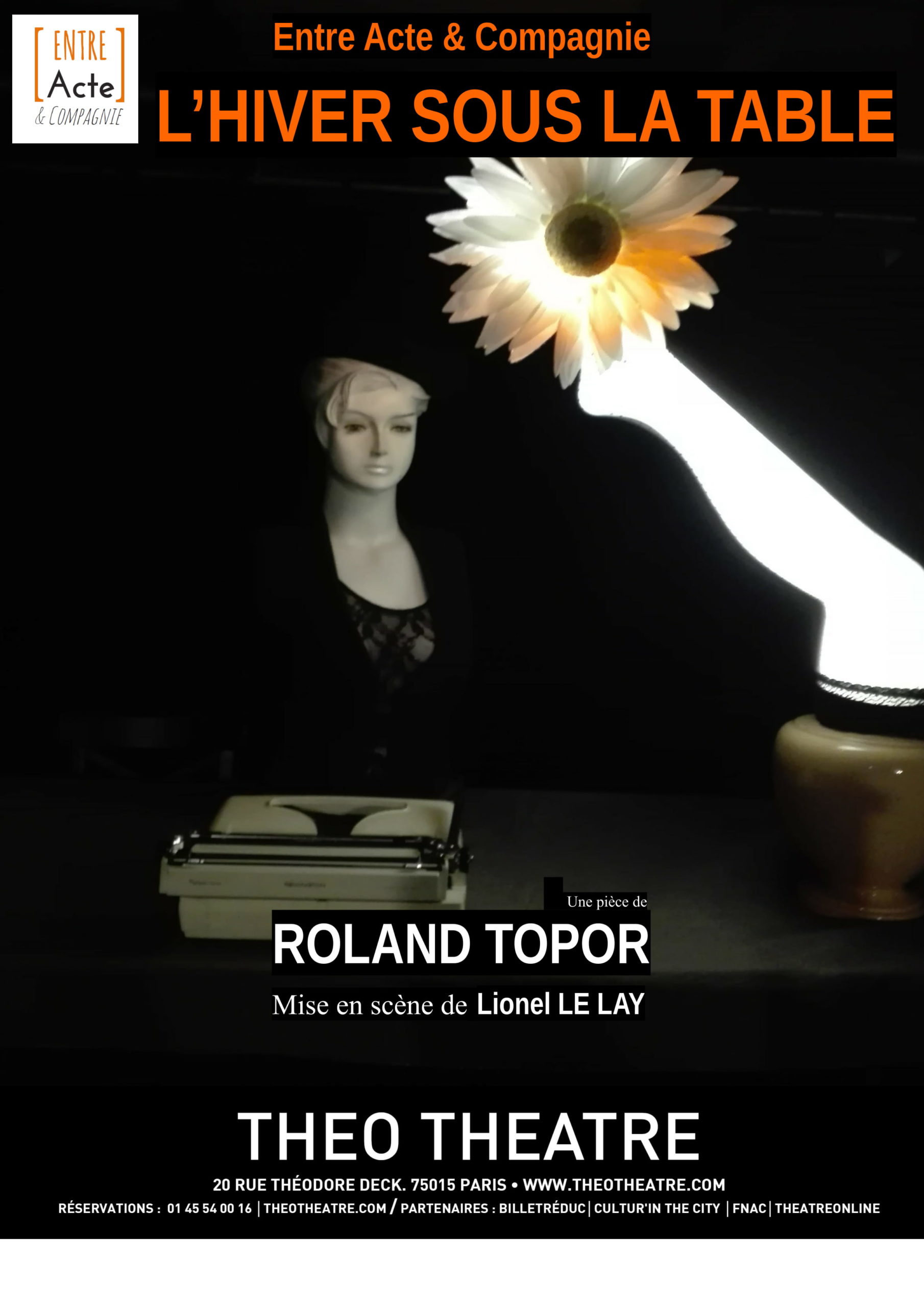 Affiche "l'hiver sous la table"